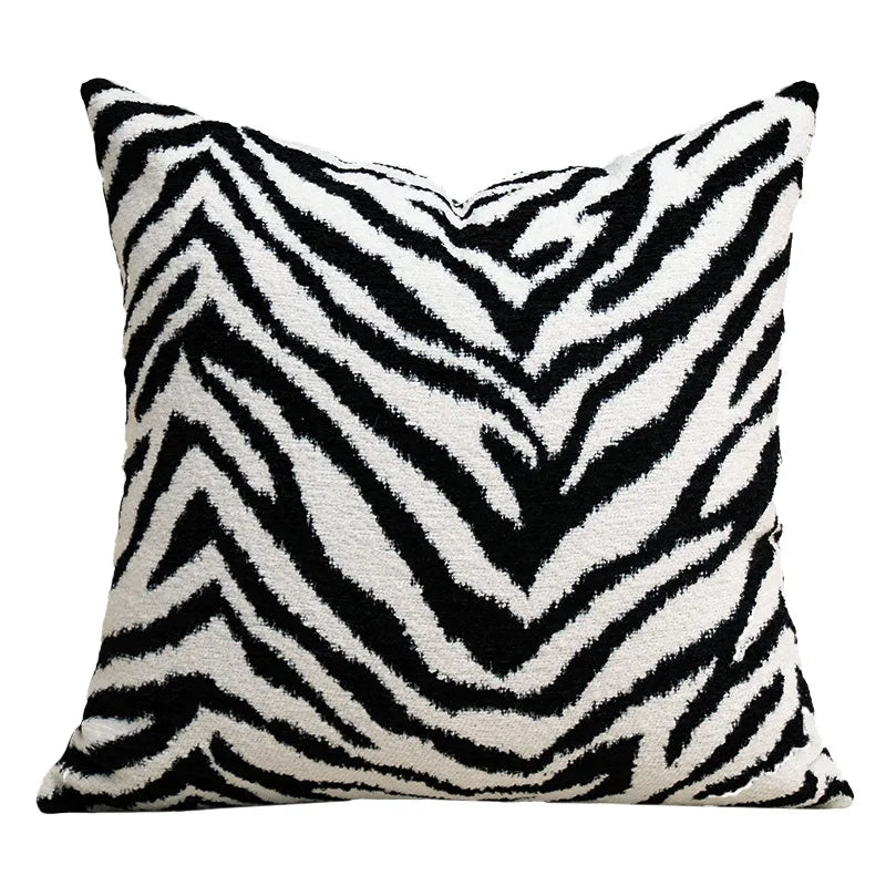 Luxury Covers Black White Zebra
