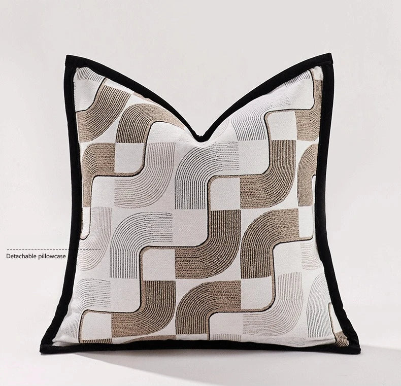 Brown Black White Cover Geometry