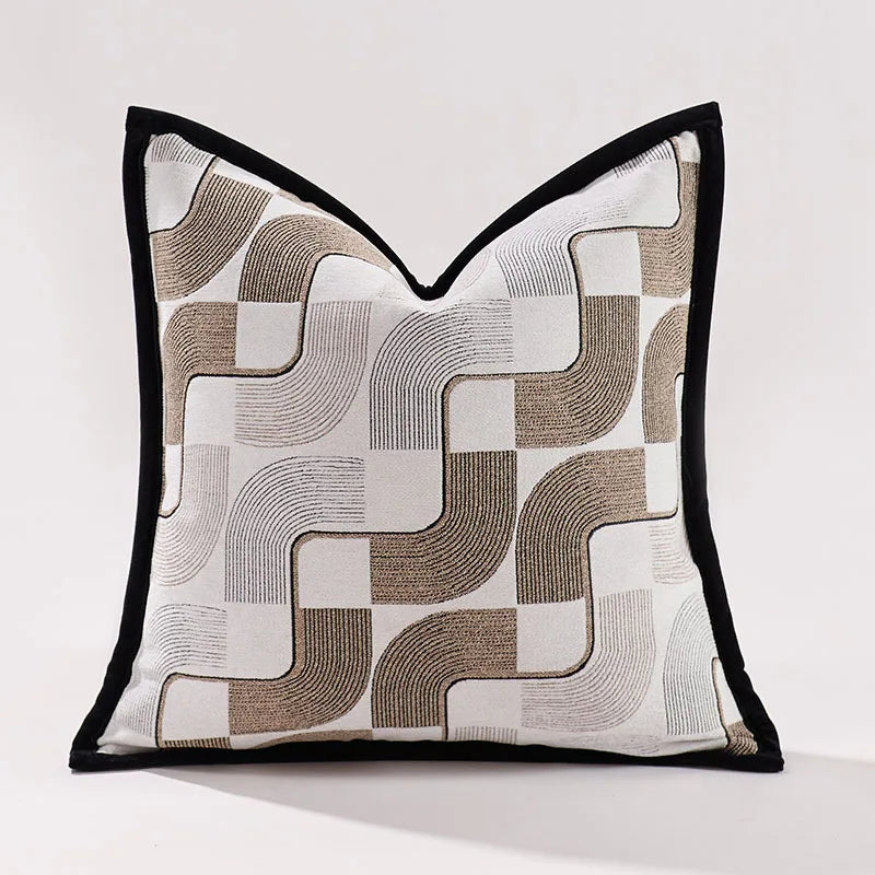 Brown Black White Cover Geometry