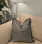 Brown Gold Cushion Cover