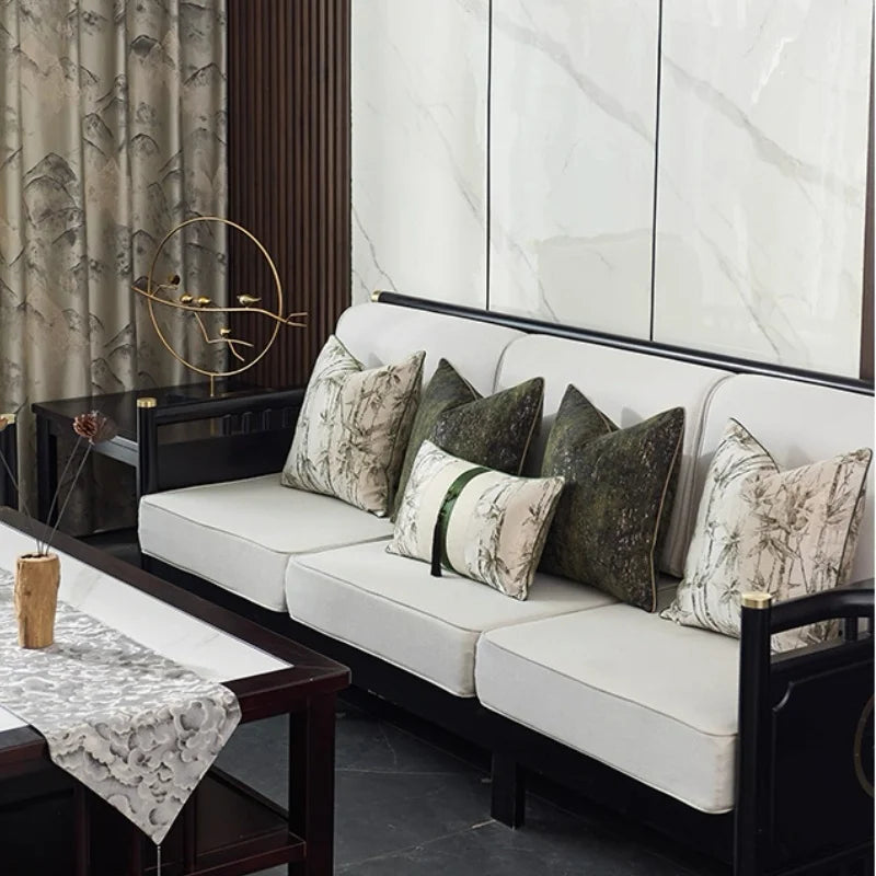 Luxury Green Cushion Cover