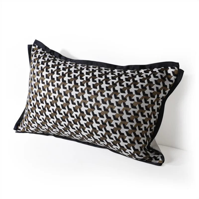 Brown Gold Cushion Cover