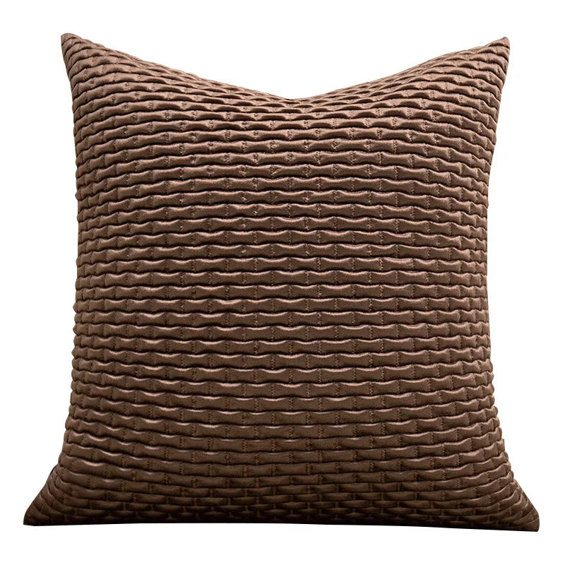Gold Brown  Luxury Pillow Cover