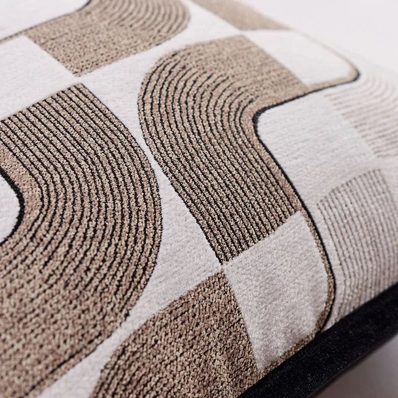 Brown Black White Cover Geometry