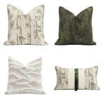 Luxury Green Cushion Cover