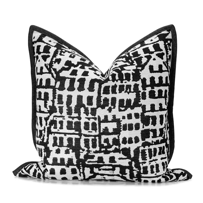 Black And White  Luxury Cushion Covers