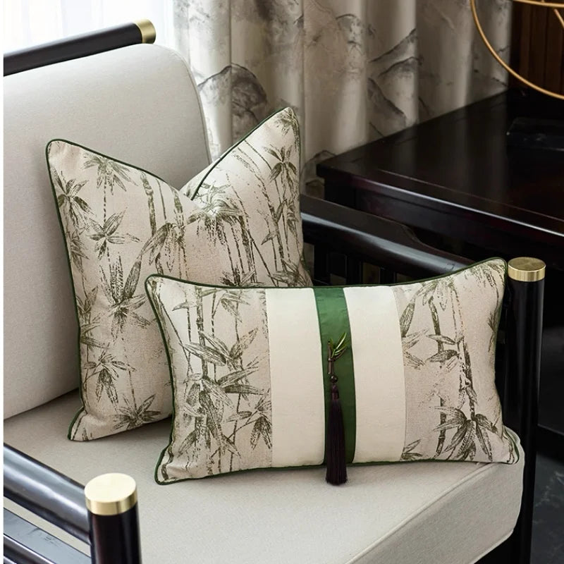 Luxury Green Cushion Cover