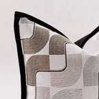 Brown Black White Cover Geometry